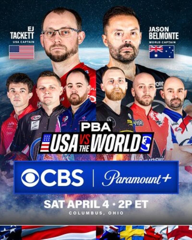 PBA USA vs. The World: Live Bowling on CBS and Paramount+