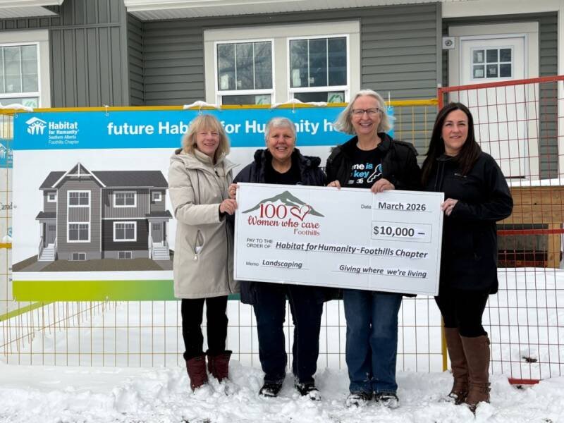 Habitat for Humanity Receives Boost from 100 Women Who Care Foothills