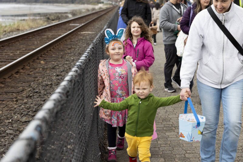 White Rock Easter Bunny Hop: Community Fun and Hospital Support