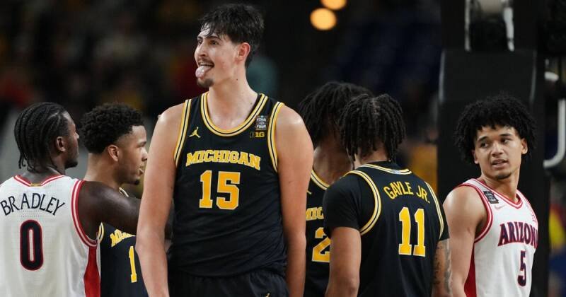Michigan Dominates Arizona, Set to Face UConn for NCAA Championship