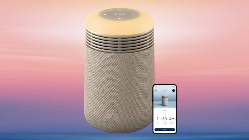 Blueair Mini Restful Air Purifier & Sunrise Alarm Clock: 50% Off Deal