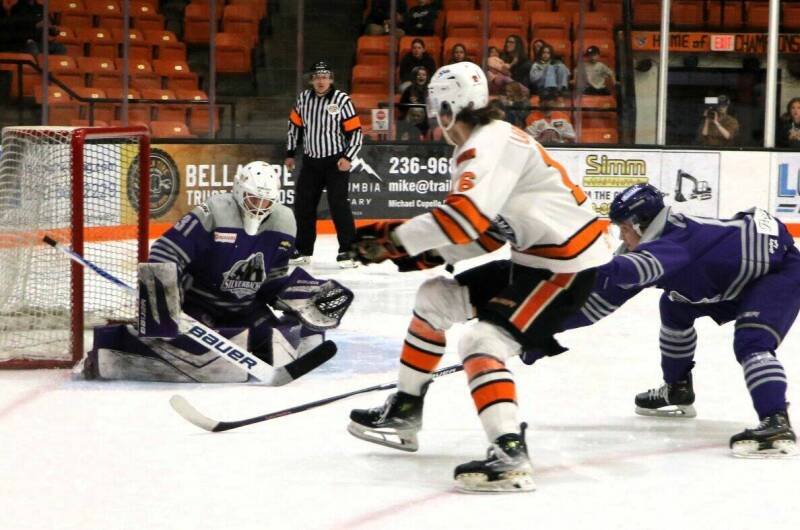 Trail Smoke Eaters Face Uphill Battle: Silverbacks Lead Series 2-0
