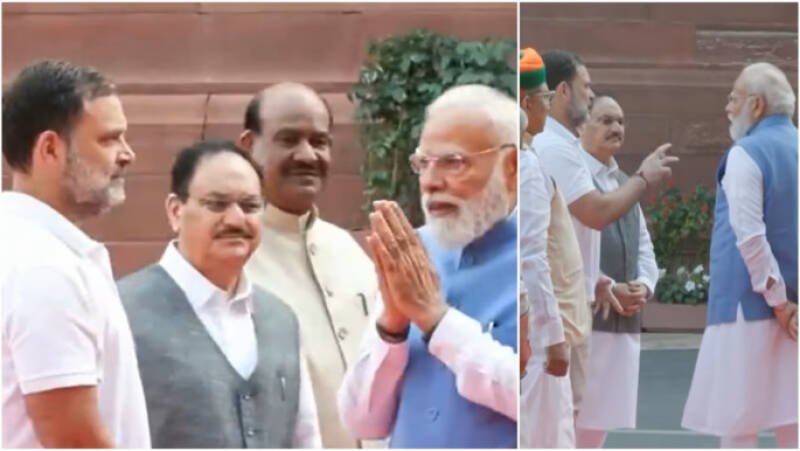 Modi and Rahul Gandhi's Brief Meeting: What Does it Mean?