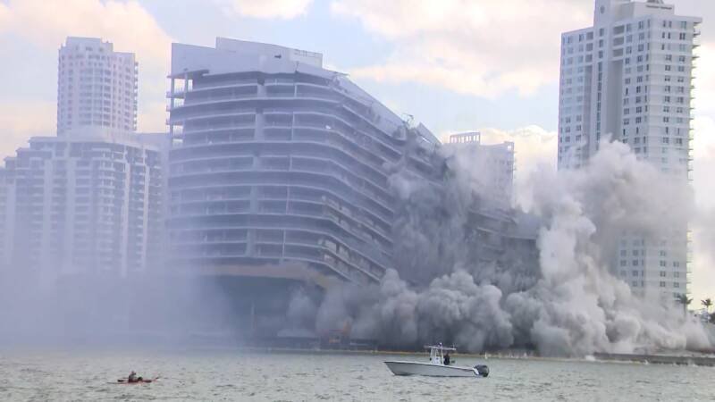 Miami Hotel Implosion: Luxury Condo Tower Coming Soon