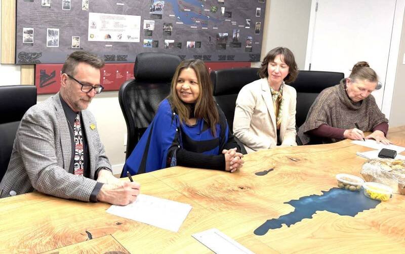 Ts'uubaa-asatx First Nation and CVRD Partner: A New Era of Collaboration