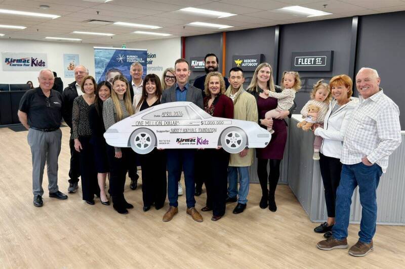 Kirmac Collision Gives $1 Million to Surrey Hospital: What It Means