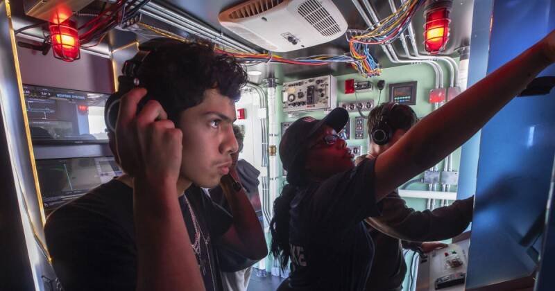 Navy STEM Program Inspires Galveston Students: A Look at the Future of Military Careers