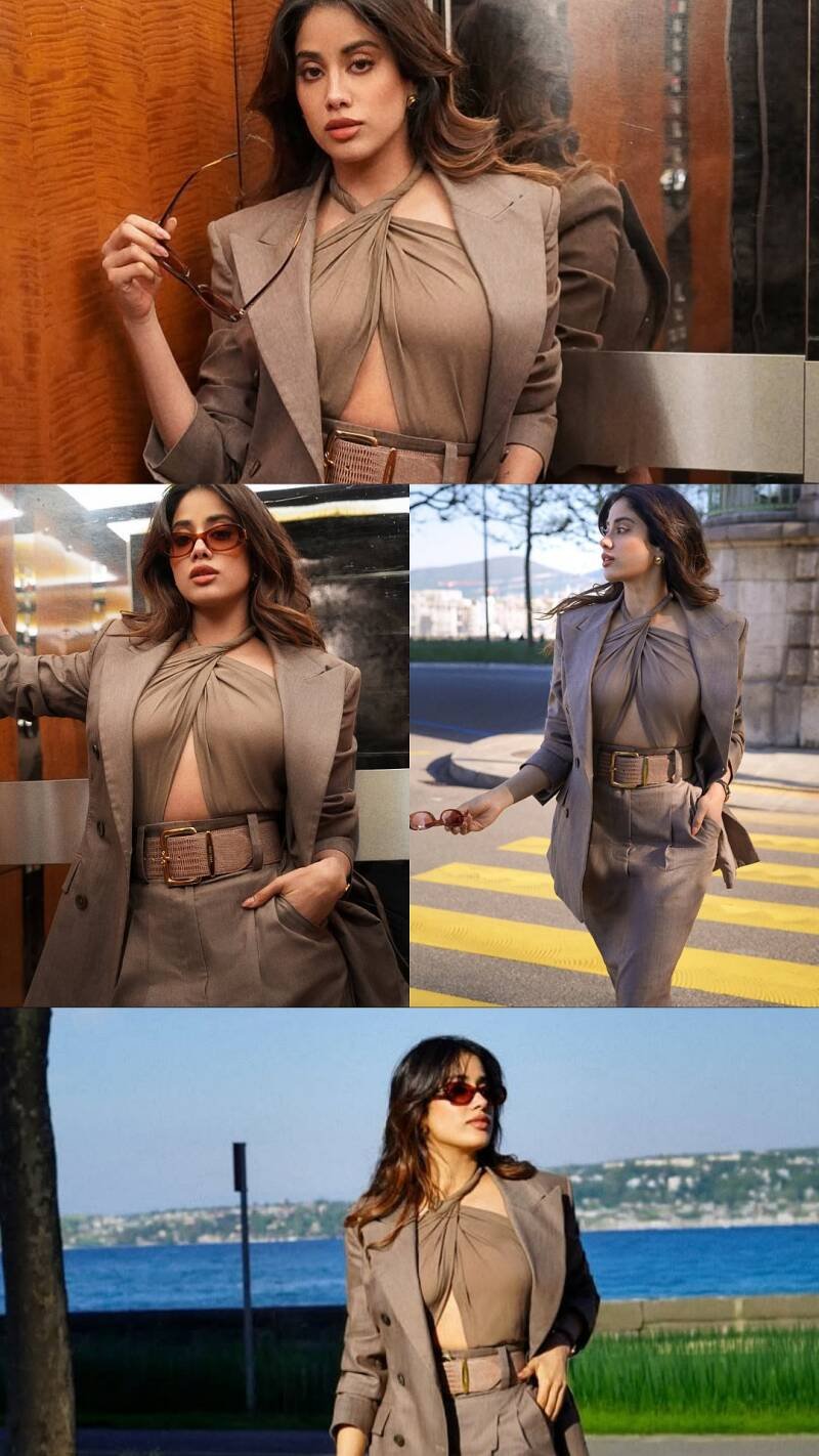 Janhvi Kapoor's Power Dressing: How to Steal Her Luxe Street Style