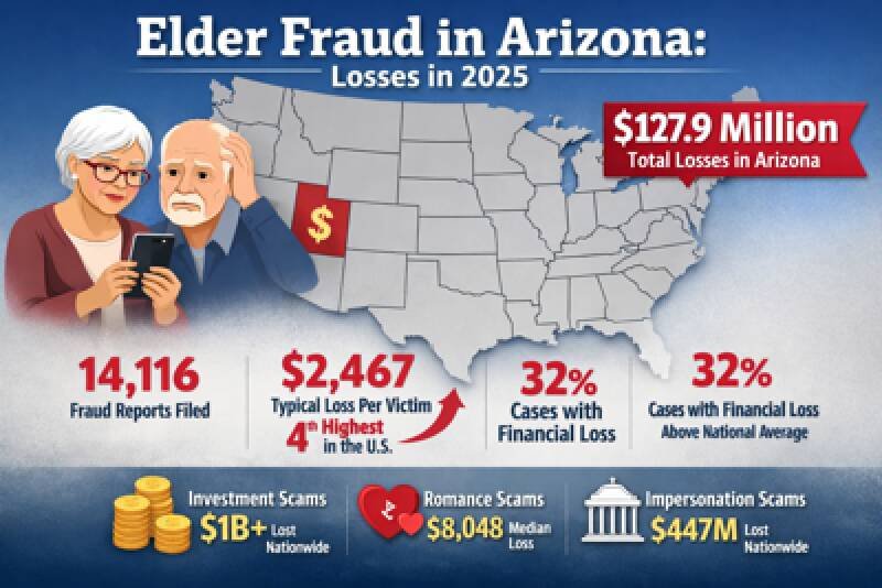 Arizona Seniors Scammed: $127 Million Lost to Fraud - Protect Yourself!