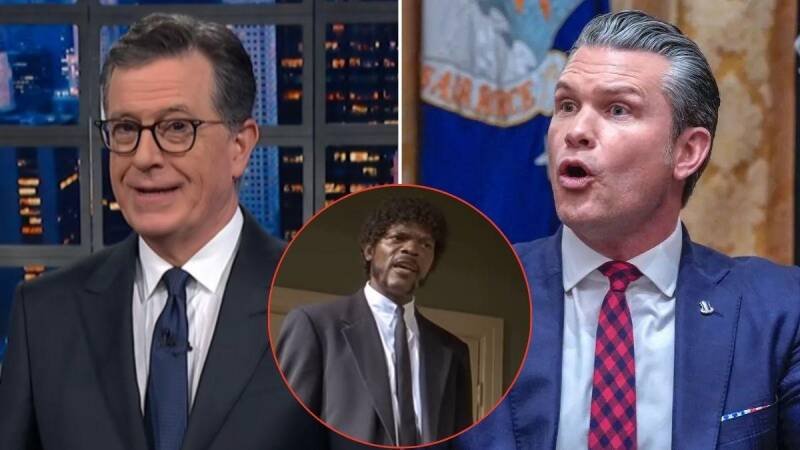 Stephen Colbert Trolls Pete Hegseth's "Pulp Fiction" Prayer: Why It Matters