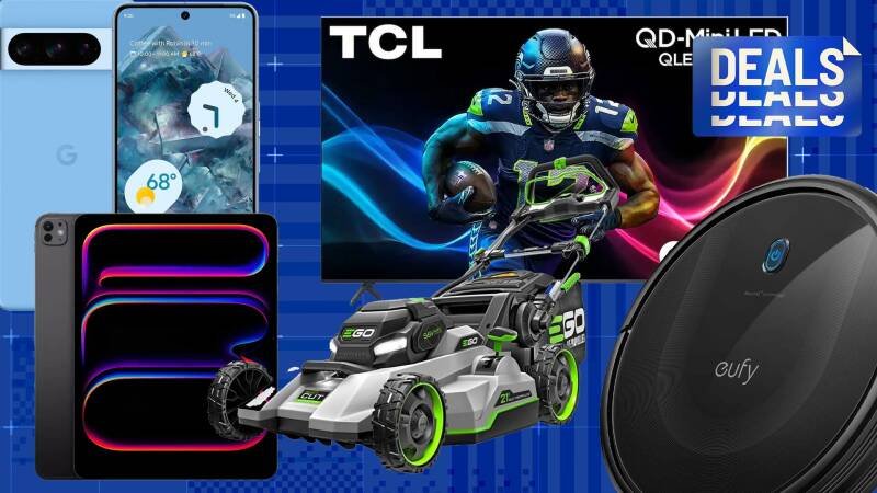 Best Weekend Deals: iPads, TVs, and Electric Lawnmowers - Spring Savings!
