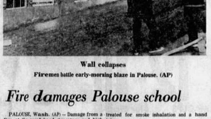 School Fire in Palouse: A Look Back and Its Lessons
