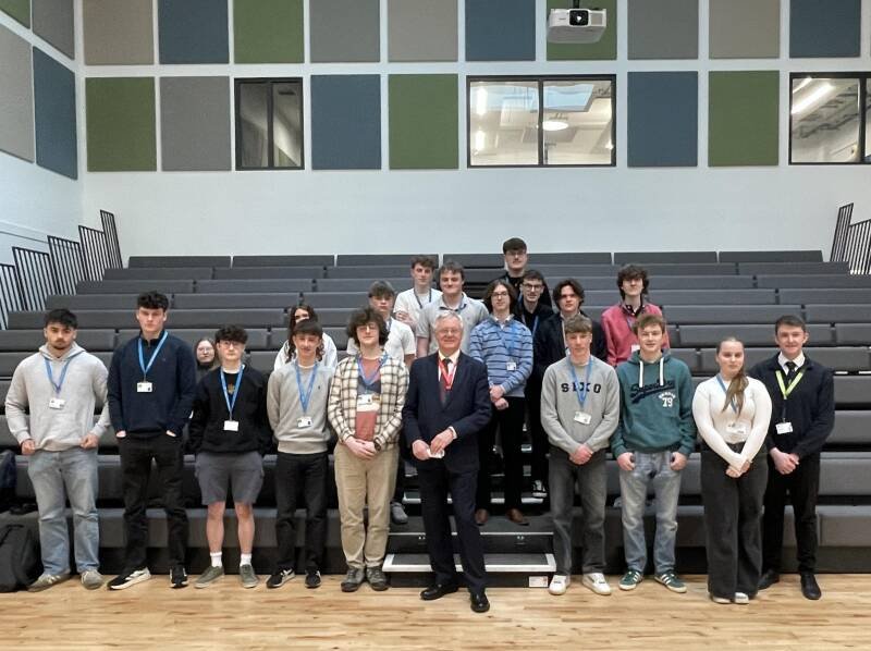 Sir David Davis Visits Woldgate School: Why Local Engagement Matters