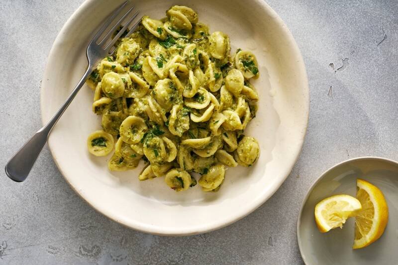 Creamy Ramp Pasta Recipe: Springtime Delight with Miso and Mascarpone