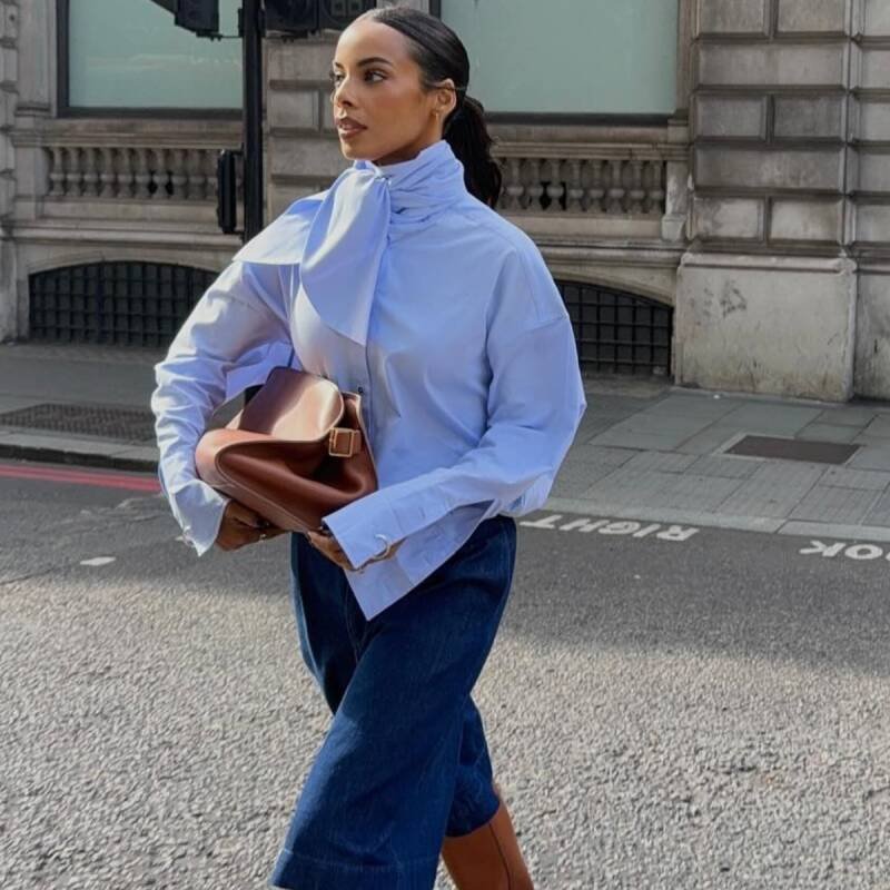 The Unexpected Blouse Trend Minimalists and Eclectics Both Love