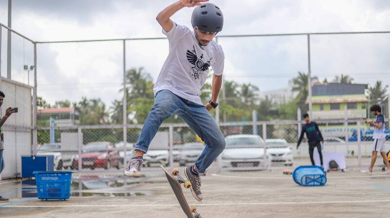 Rumble '26': The School of Raya Promotes Skateboarding in India