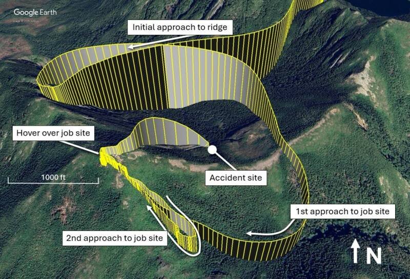 Helicopter Crash Near Port McNeill: Weather Blamed, Pilot Error Ruled Out